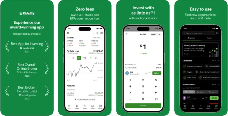 Fidelity Investment app