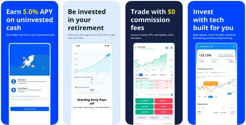 Webull investment app