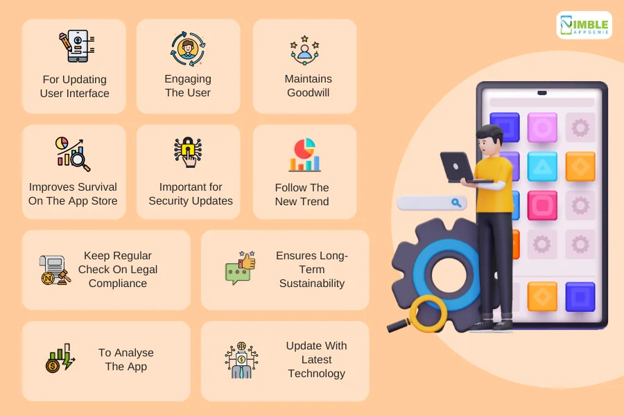 Importance of mobile app maintenance services