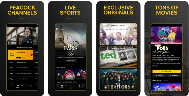 1. Peacock soccer streaming apps