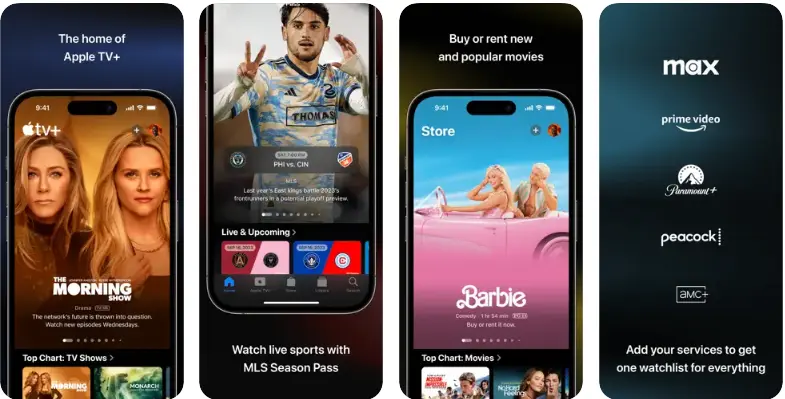 Apple TV+ (Apple) soccer app
