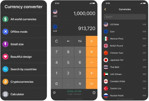 Currency converter calculator!