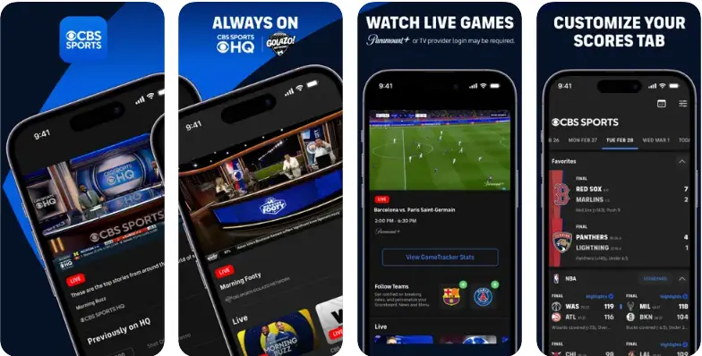 CBS Sports App (CBS) 
