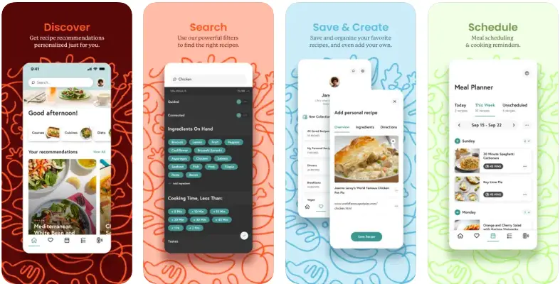Yummly Meal Planning App