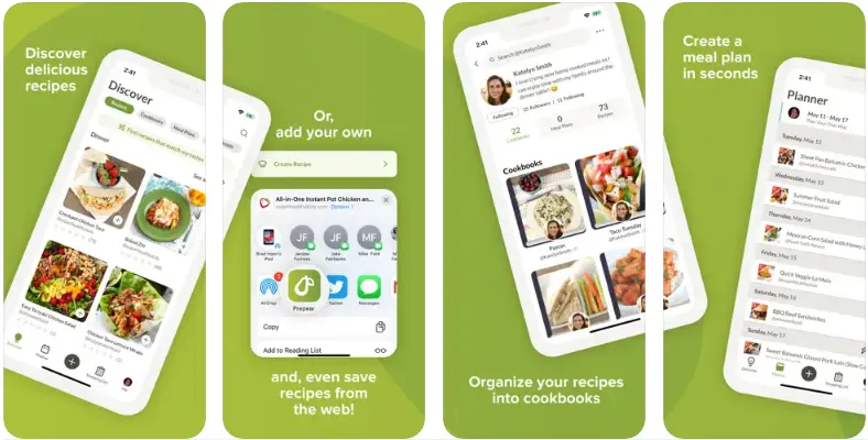 Prepear Meal Planning App