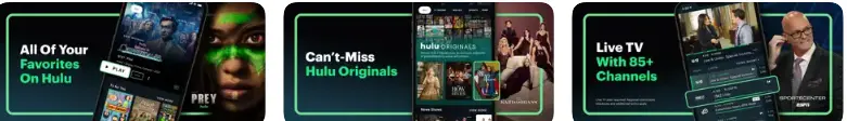 Hulu + Live TV soccer app 