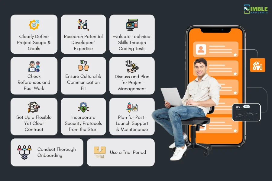 Best Practices for hire a mobile app developer