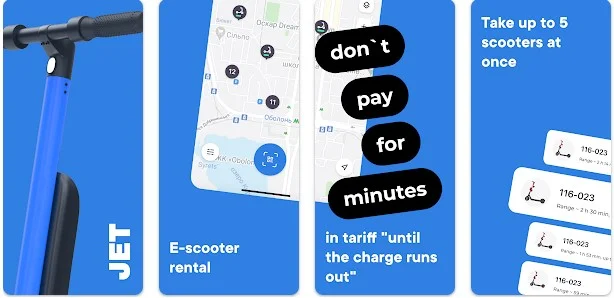JET eScooter App
