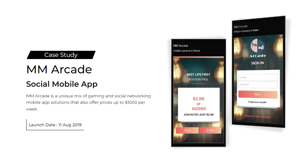 MM Arcade app case study