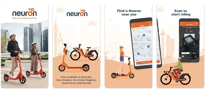 Neuron Escooter App