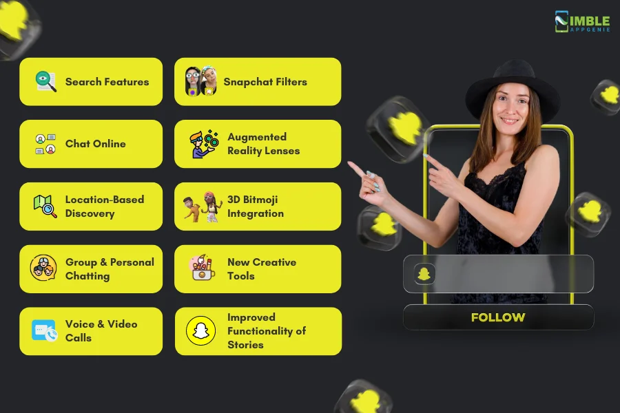 Top Features of Snapchat