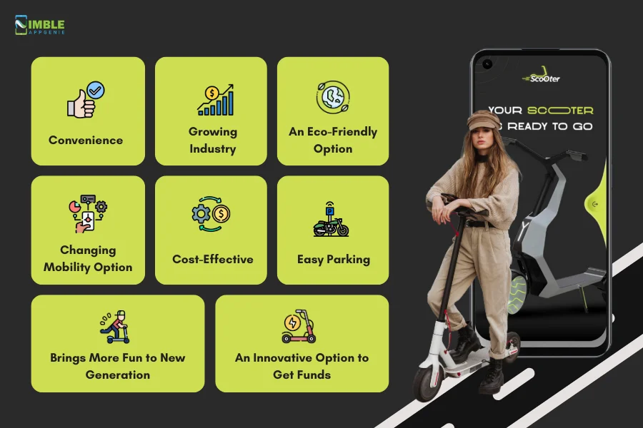Top Reasons to Develop an eScooter App