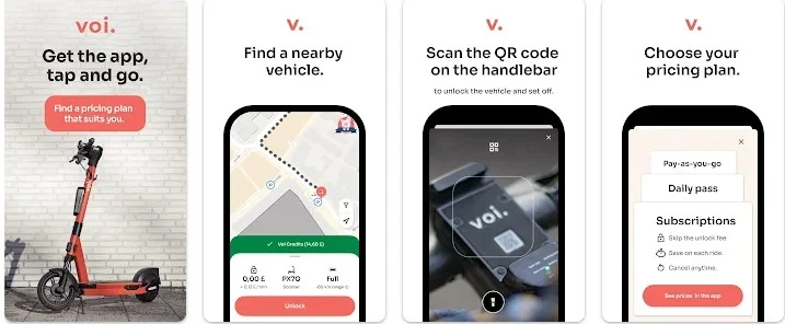 Voi eScooter App