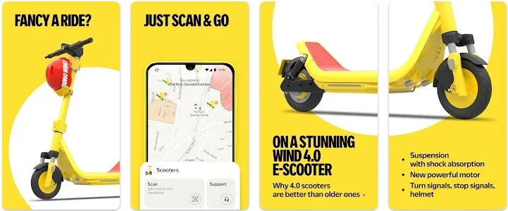 Wind eScooter App