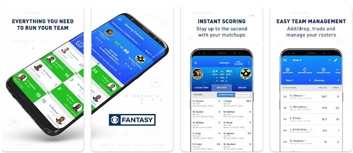 CBS Fantasy Sports App