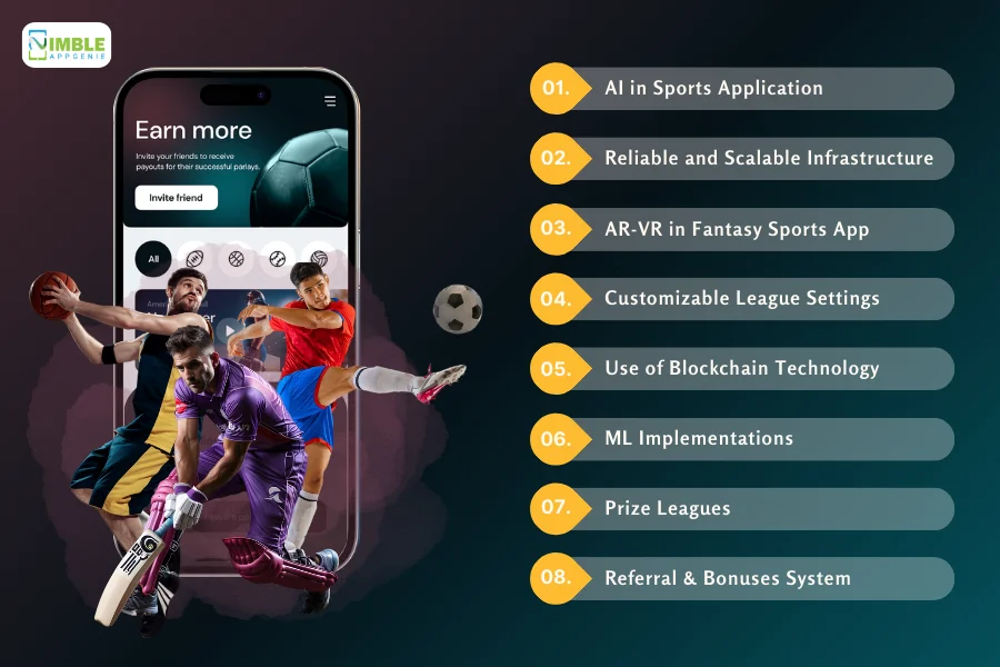 Advanced Features of Fantasy Sports App