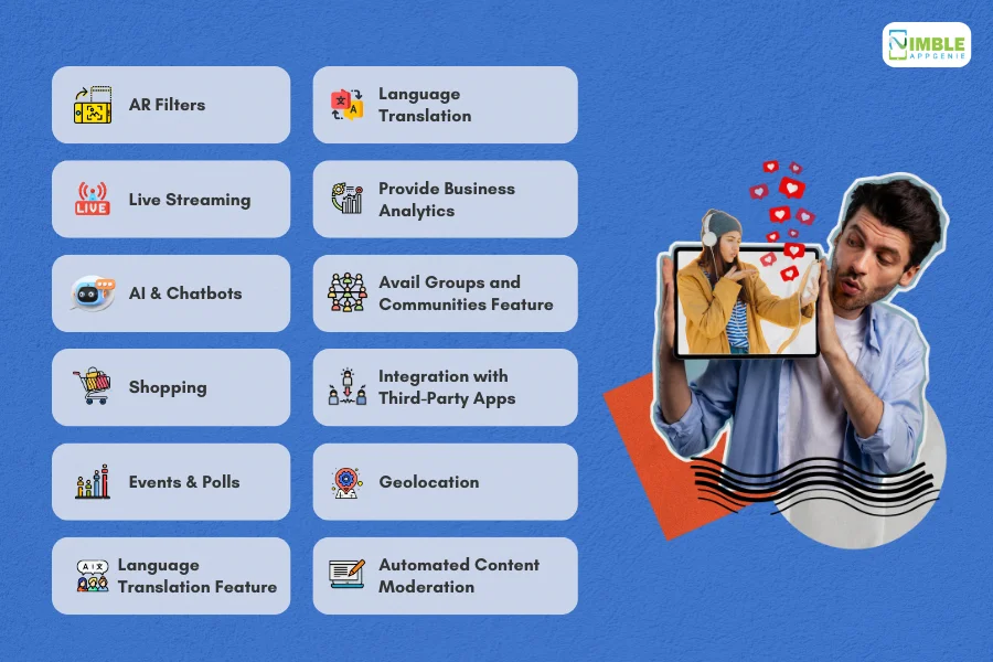 Advanced Features of Social Media Apps