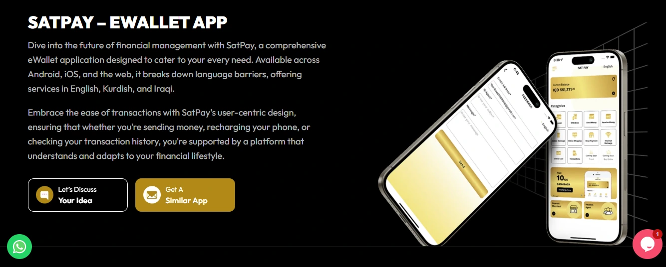 SatPay- eWallet app case study