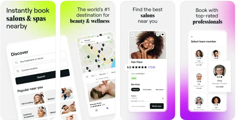 Fresha- Salon App Maintenance