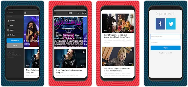 Myspace social media platforms