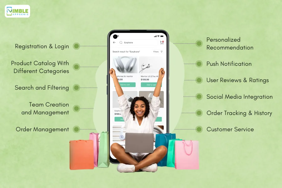 Must-Have Features to Create an App like Temu