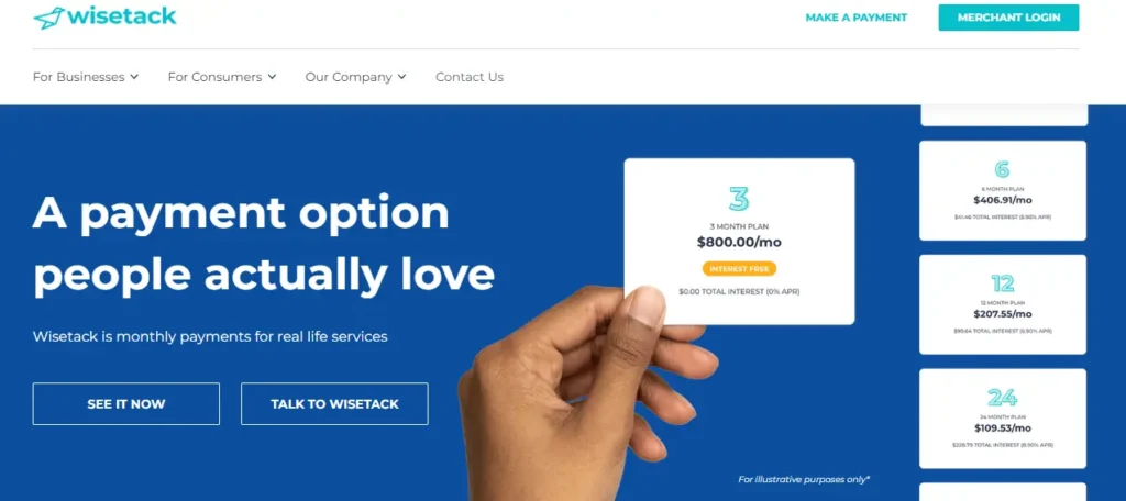 10. Wisetack Website