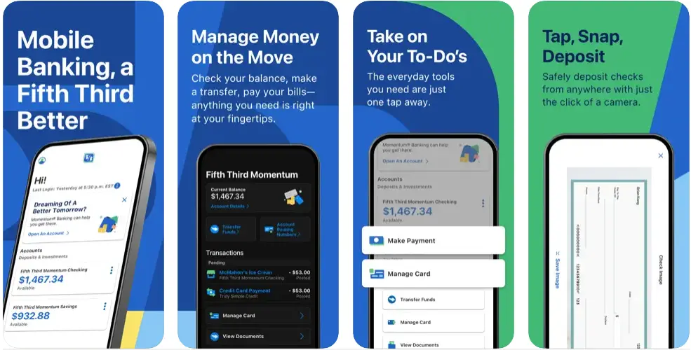 Fifth Third Bank Mobile Banking App
