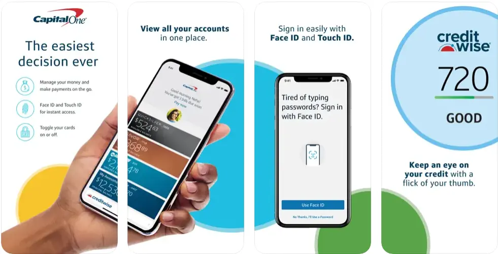 Capital One Mobile Banking Apps