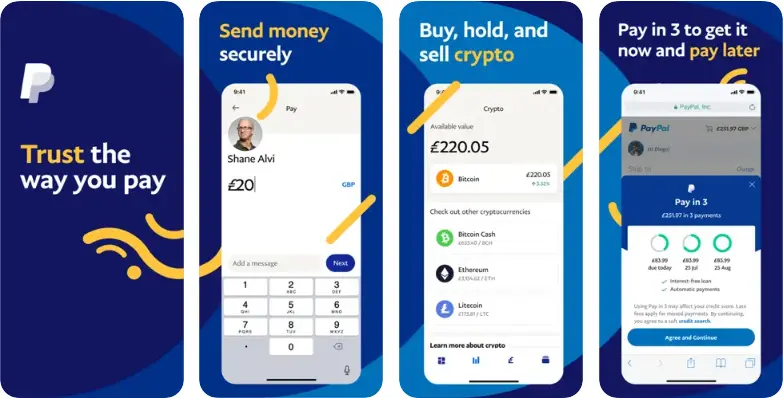 PayPal Credit App