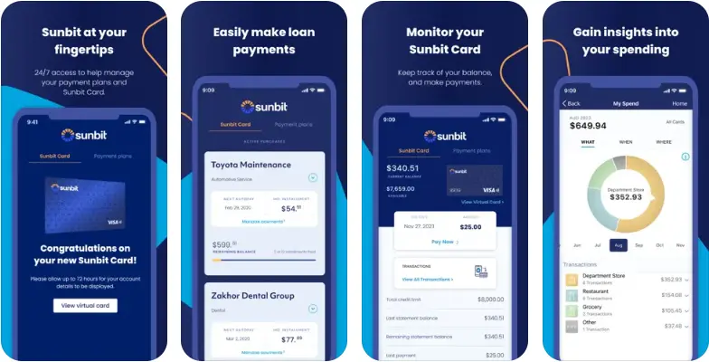 9. Sunbit Buy Now Pay Later Apps