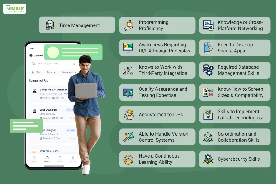 A List of Essential Skills to Hire Mobile App Developers