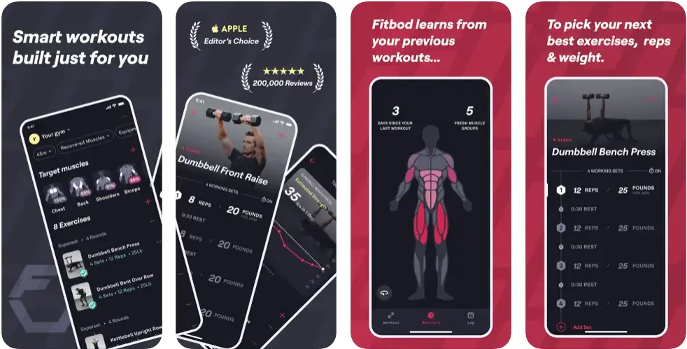 FitBod Workout App for Women