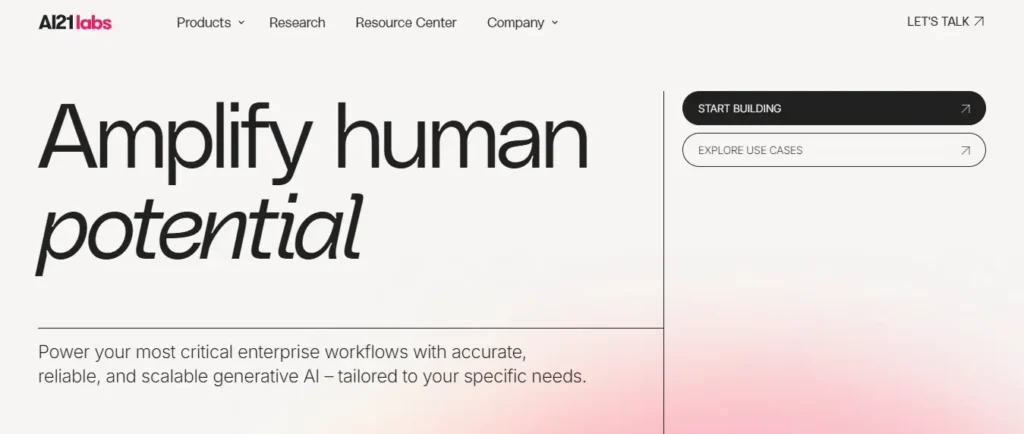 AI21 Labs ChatGPT Alternatives