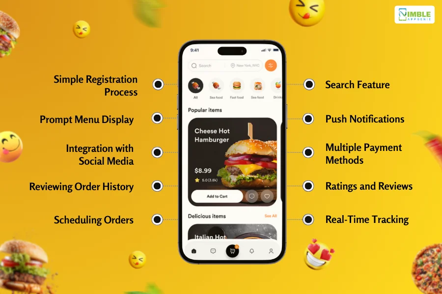Top Features of Domino’s Pizza Delivery App
