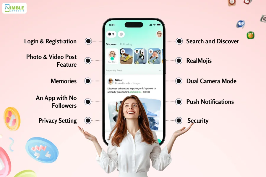 Top Features of the BeReal Social Media App