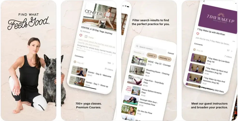Find What Feels Good Yoga App