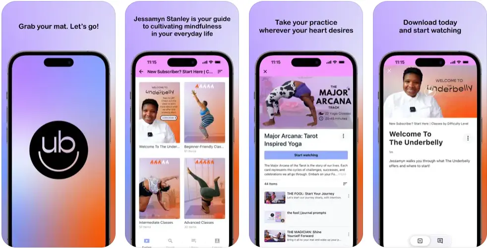 The Underbelly Yoga App