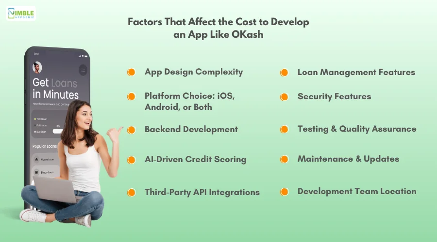 Factors That Affect the Cost to Develop an App Like OKash
