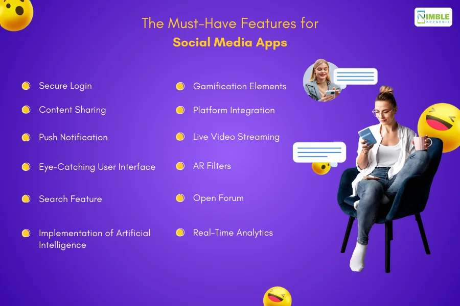 The Must-Have Features for Social Media Apps