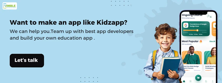 Create an app like Kidzapp