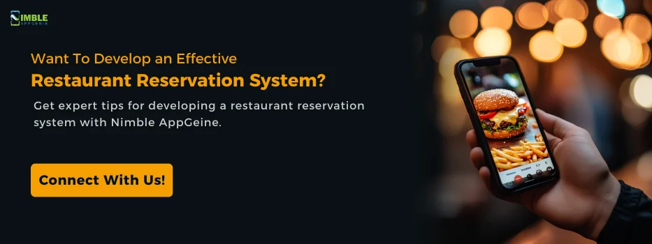 CTA_1 Want to develop an effective restaurant reservation system