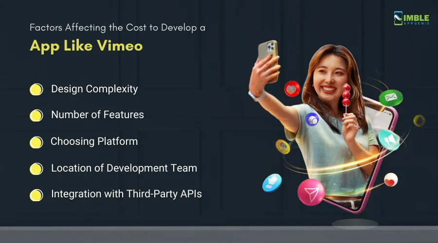 Factors Affecting the Cost to Develop a Vimeo-Like App