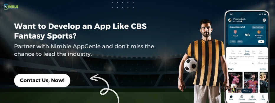 CTA_2 Want to Develop an App Like CBS Fantasy Sports