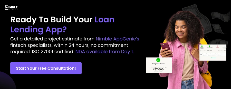 Cost to develop a loan lending app