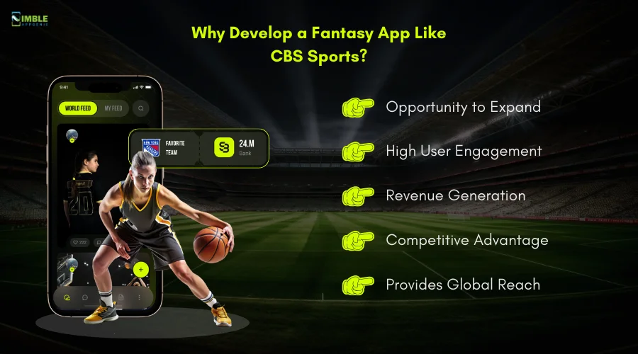Why Develop a Fantasy App Like CBS Sports