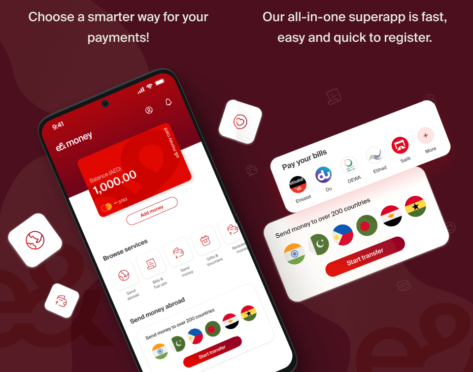 develop app like e and money