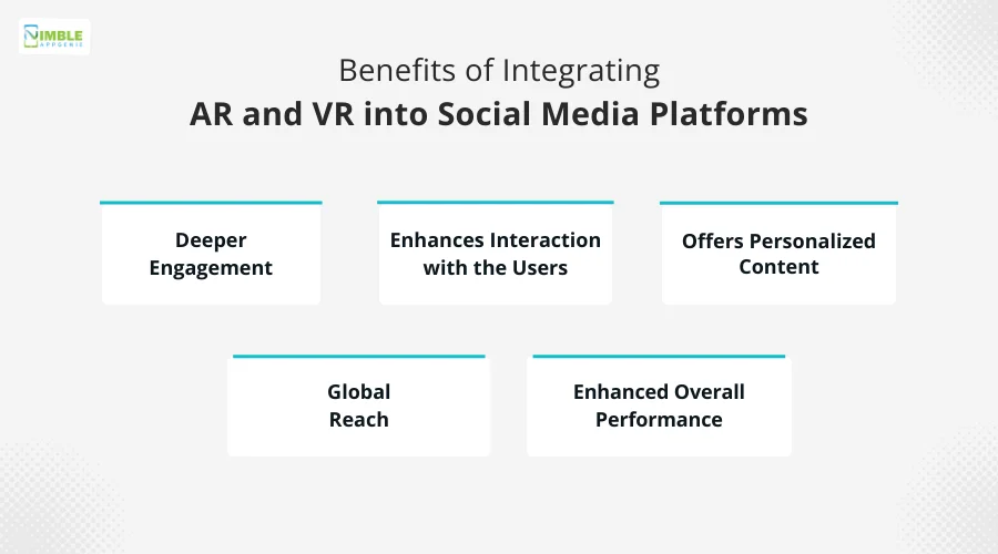 Benefits of Integrating AR and VR into Social Media Platforms
