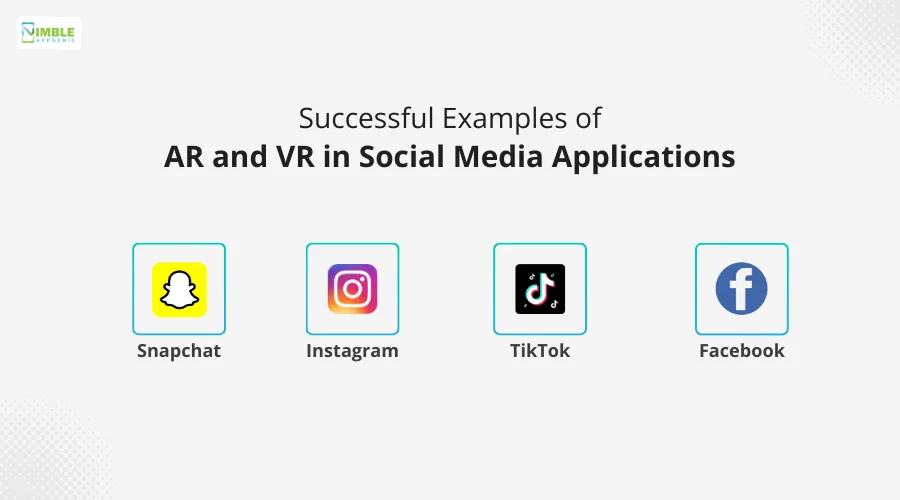 Successful Examples of AR and VR in Social Media Applications