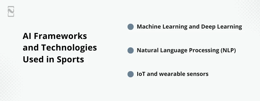 AI Frameworks and Technologies Used in Sports