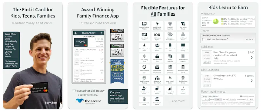 FamZoo financial literacy app